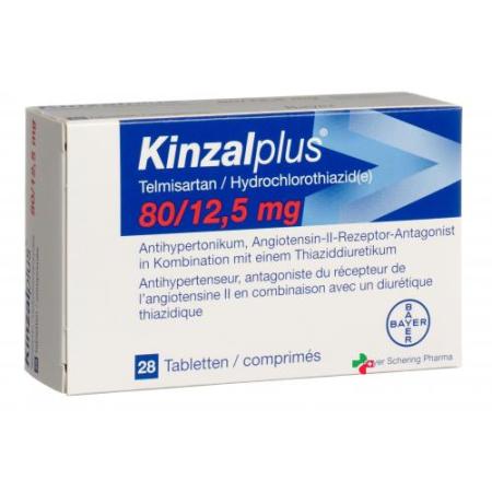 Kinzalplus 80/12.5 mg 28 tablets  - PrimeCare Global